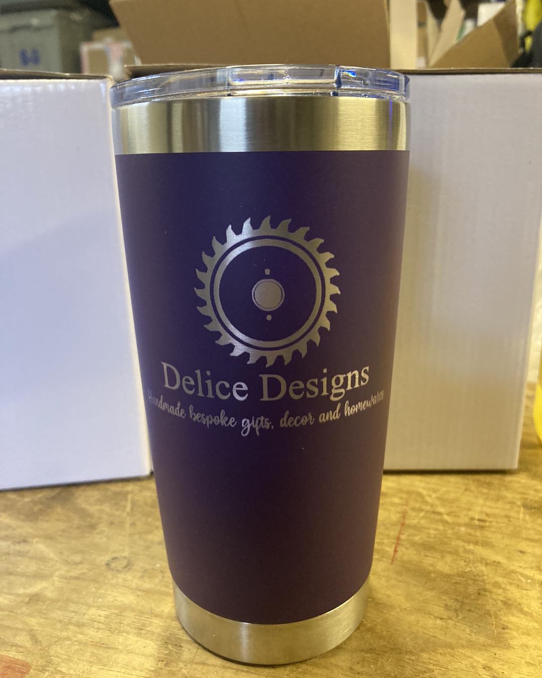 personalised travel mug