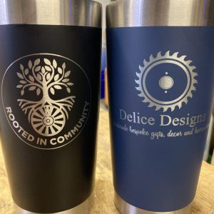 Personalised travel mug by Delice Designs