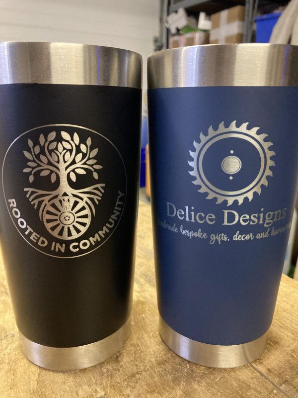 Personalised travel mug by Delice Designs