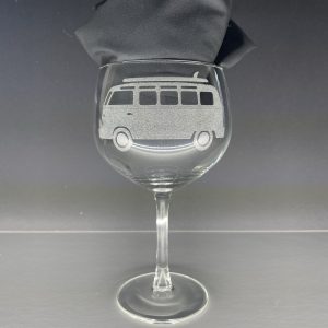 Personalised gin glass