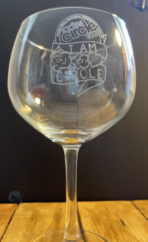 Ladies Circle gin glass